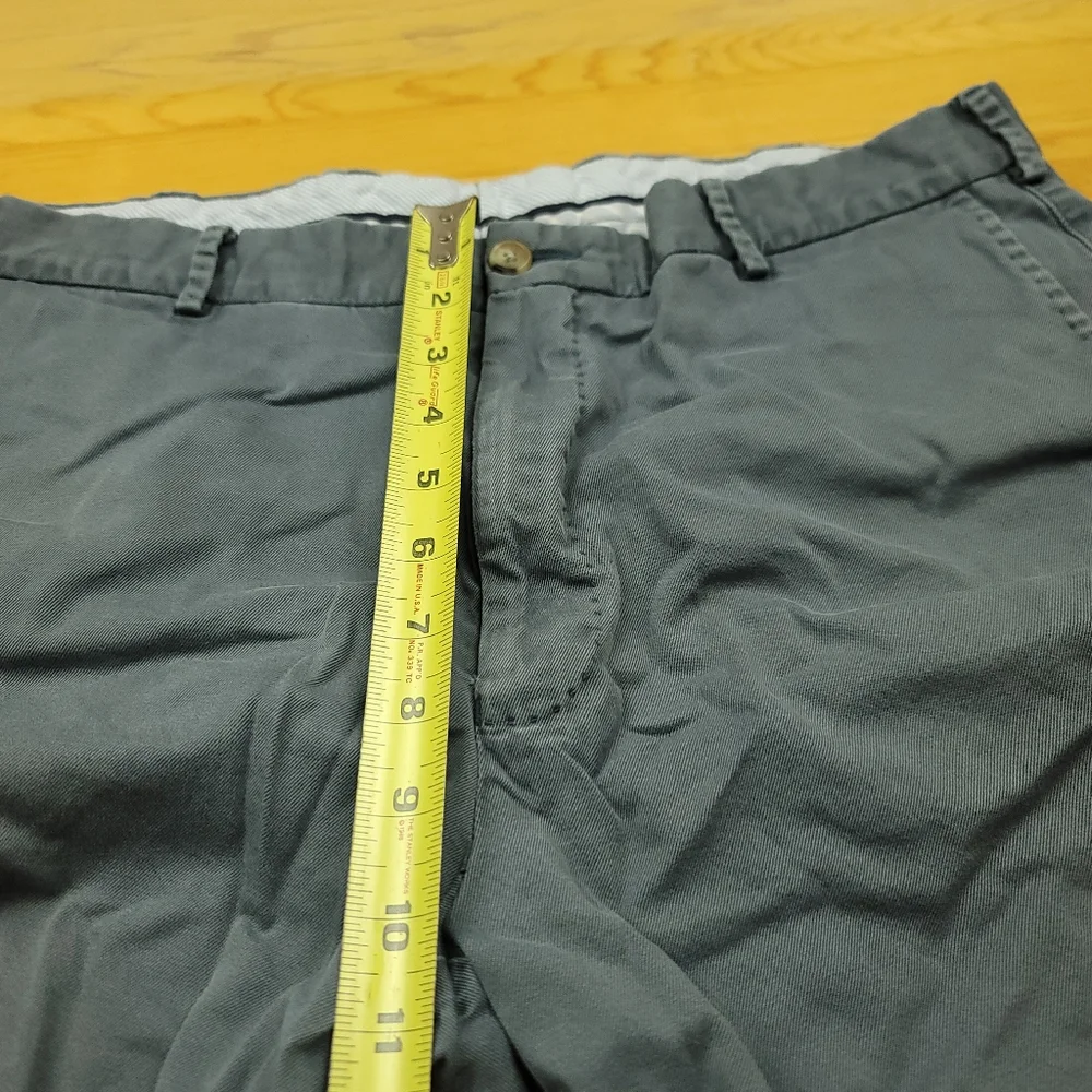 Peter Millar Soft Touch Twill Khaki Gray‎ Golf Chino Shorts Mens 36 Peru